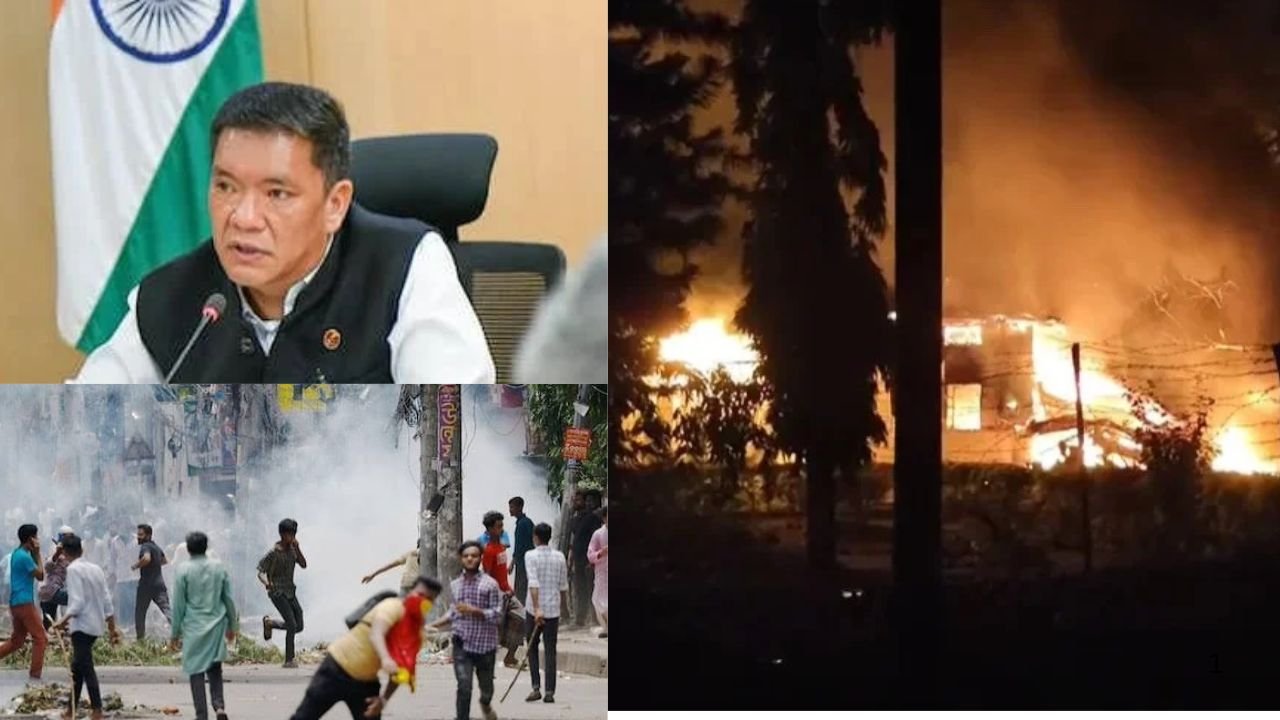 Arunachal Pradesh Siang Dam Violence CM Pema Khandu