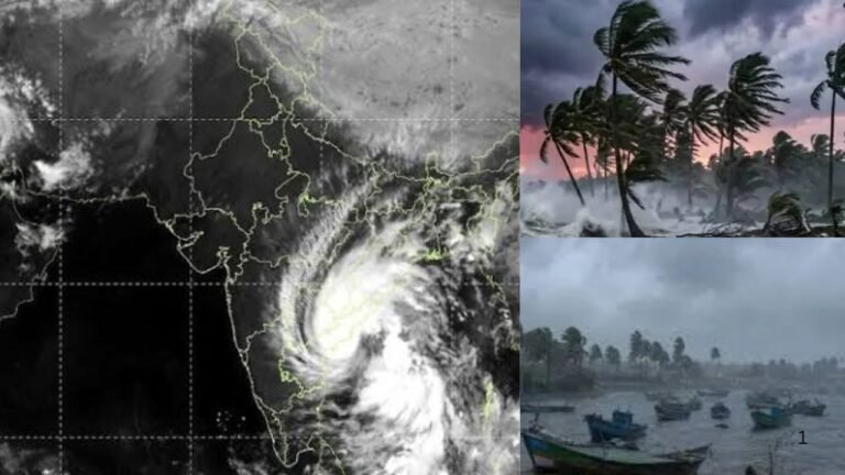 Cyclone Arnab Landfall