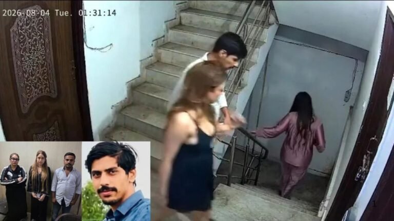 Lucknow Shiva Sharma Murder Case Shraddha Dubey Viral CCTV Video