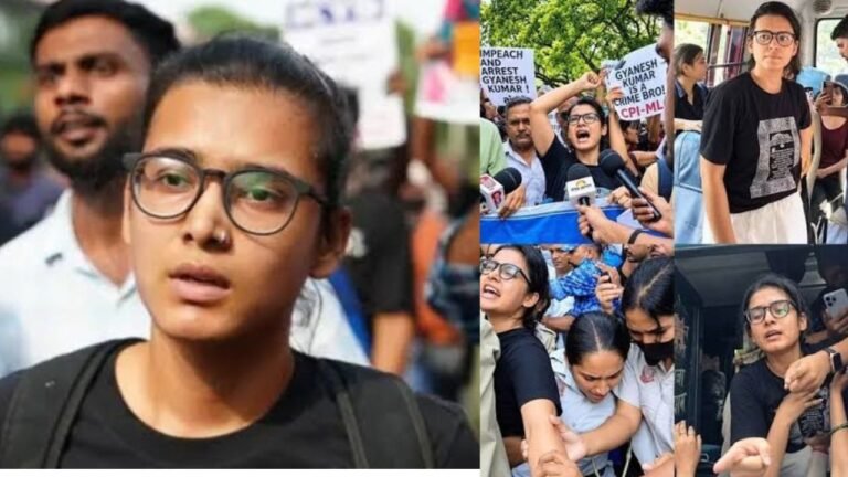 Neha Bora Protest In Delhi