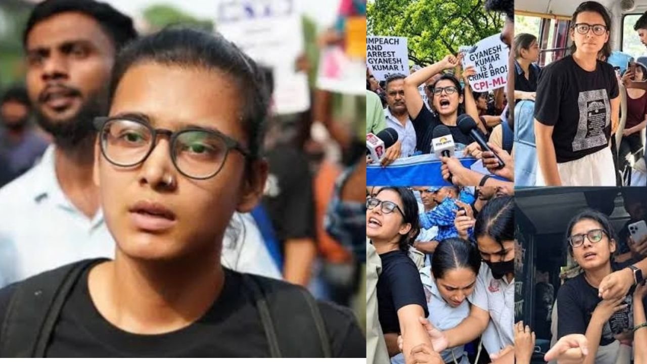 Neha Bora Protest In Delhi