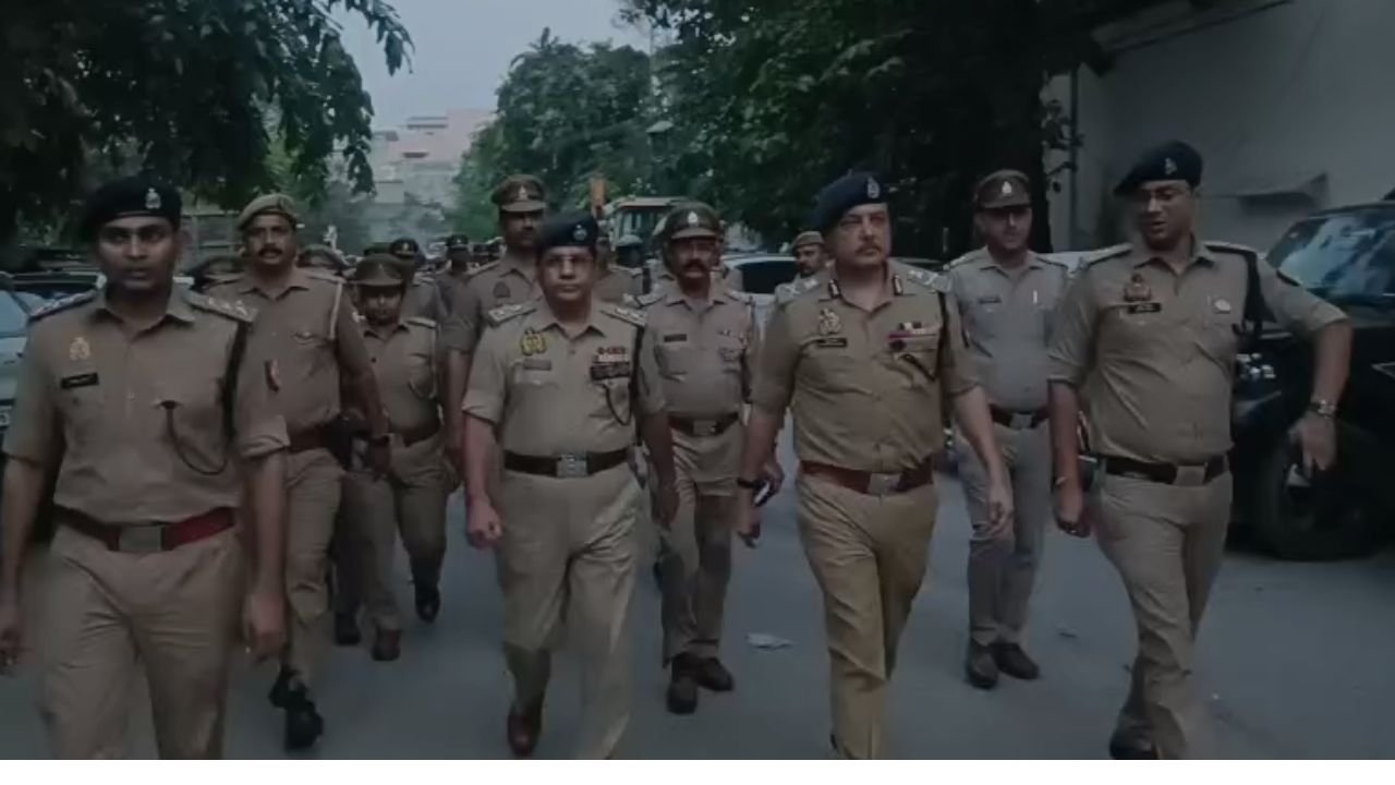 Shamli Foot Patrolling