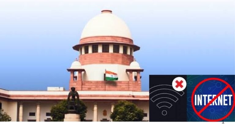 Supreme Court On Delhi Internet Shutdown