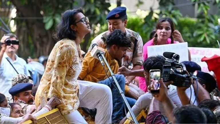 Gyanesh Kumar Protest